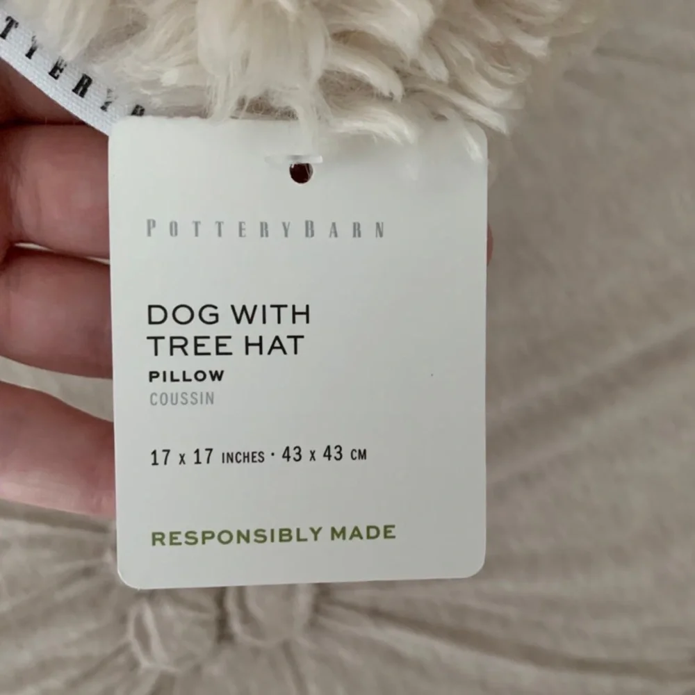 Pottery Barn Dog Pillow